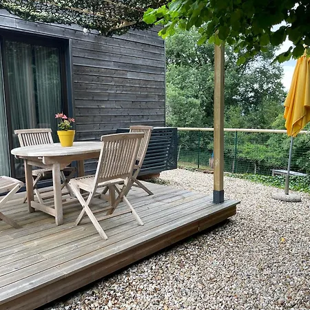 Gite Chalet Bois Bessuejouls Exterior foto
