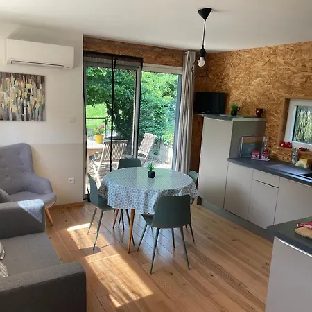Gite Chalet Bois Bessuejouls Exterior foto